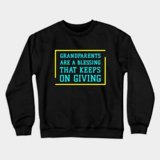 Eternal Blessings: Grandparents-Inspired Crewneck Sweatshirt